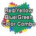Red/Yellow/Blue/Green